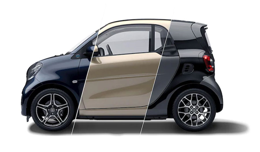 smart_fortwo_split_color smart EQ fortwo - das Original für die Stadt