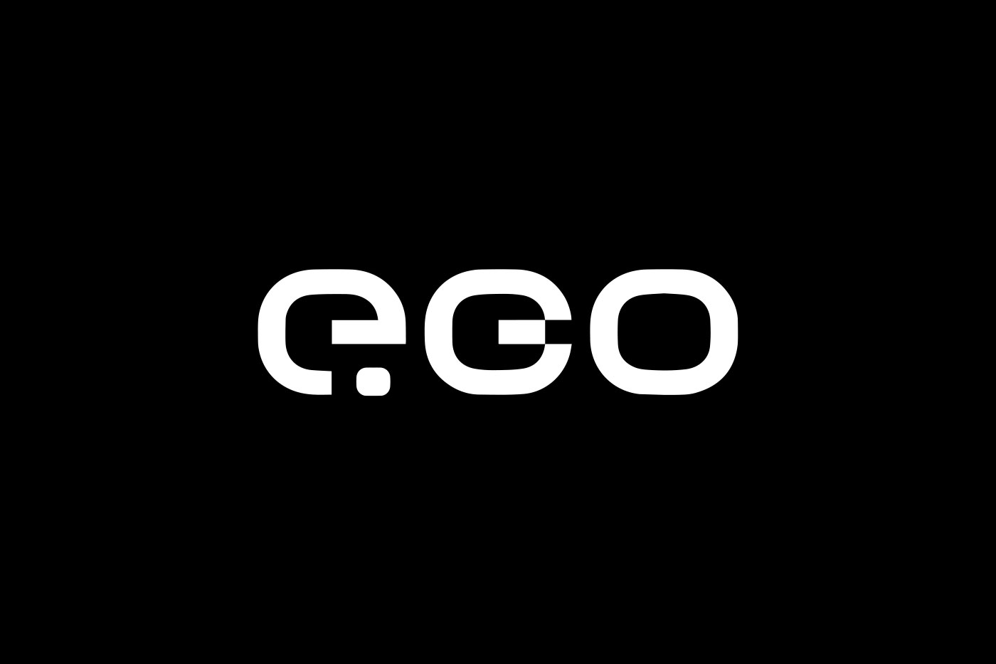 e.go Logo weiß