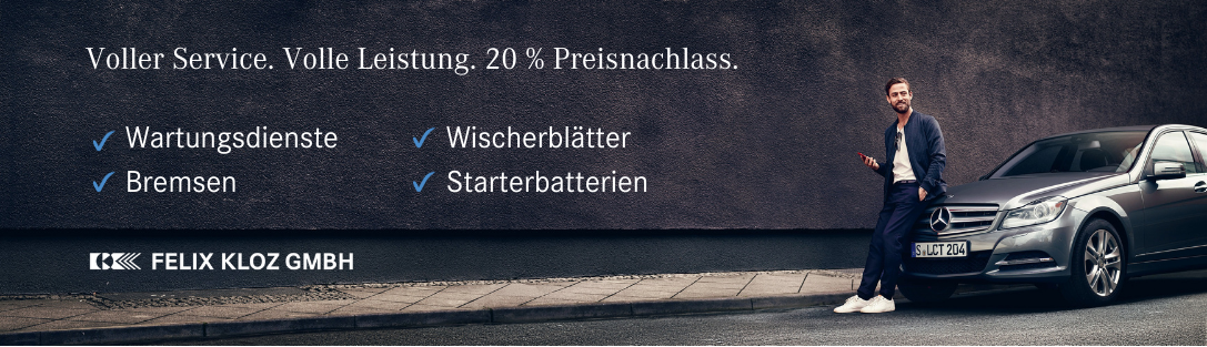 ab 01.12.2025 bei Felix Kloz!