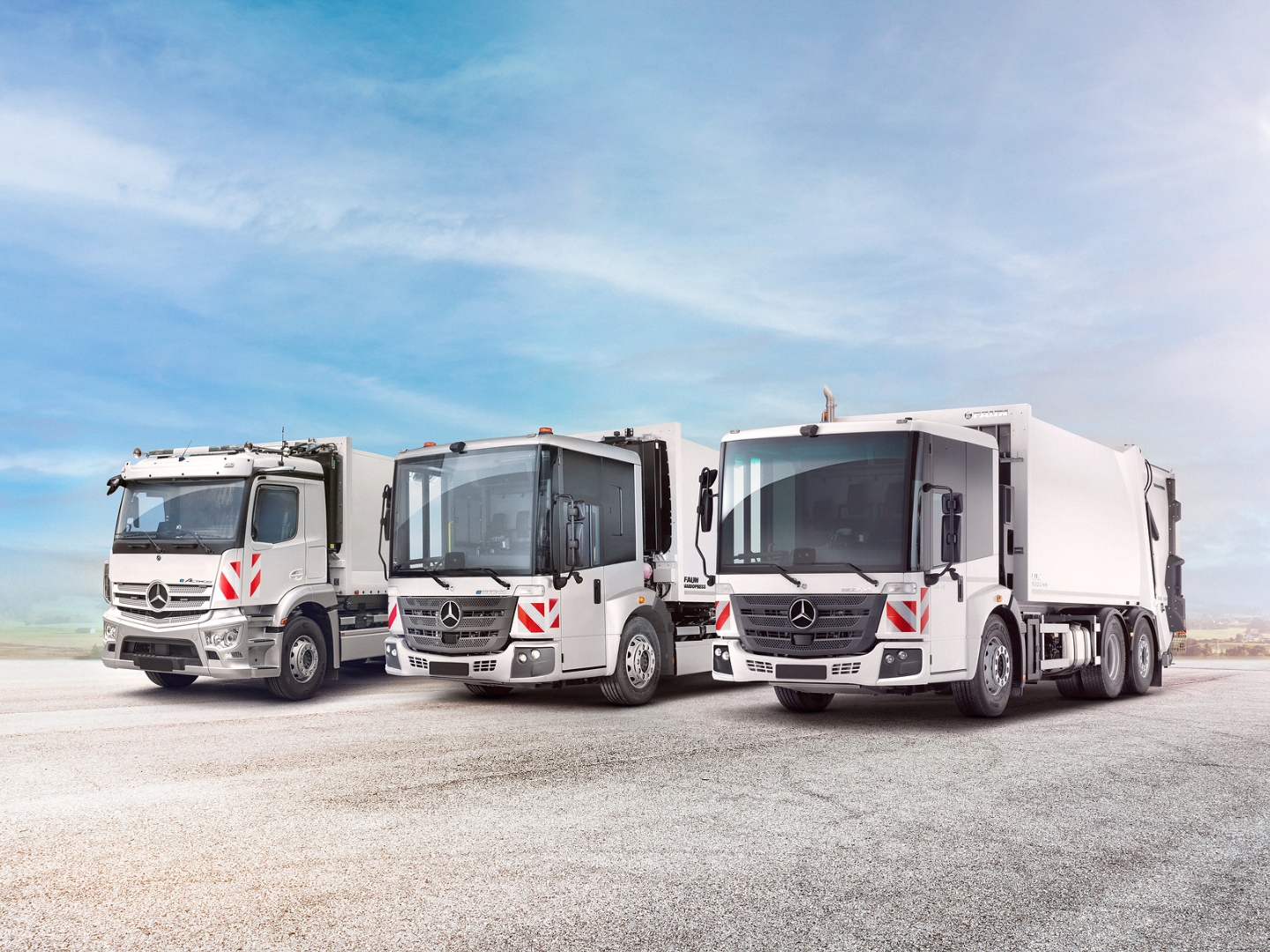 Mercedes-Benz Müllfahrzeuge und Kommunalfahrzeuge im LKW-Service bei Autohaus Felix Kloz
