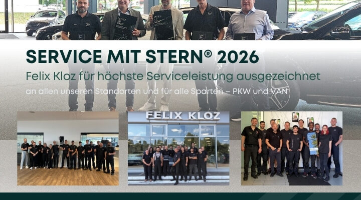 Service mit Stern 2026