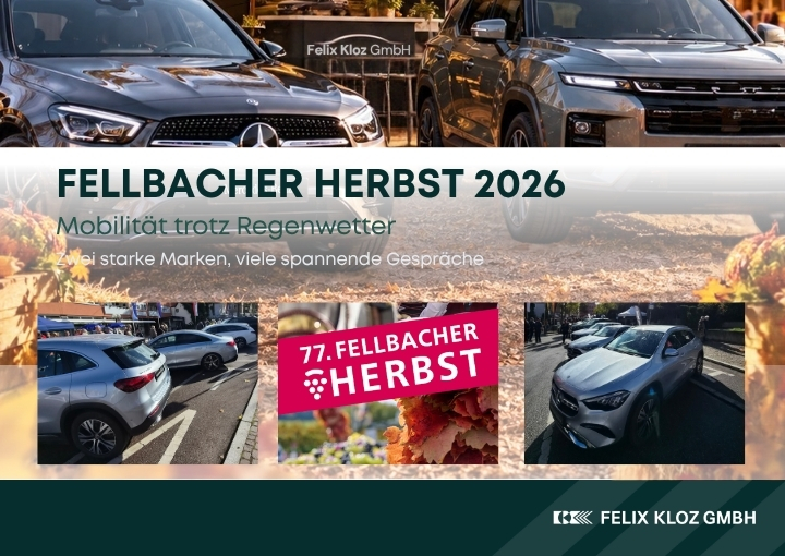 Autohaus Felix Kloz beim Fellbacher Herbst 2026